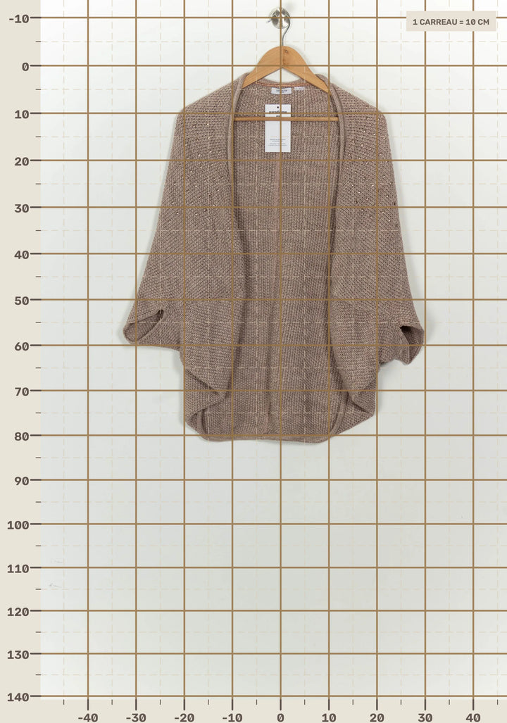 Gilet Long Rose - Taille M/38 de la marque La Redoute Collections | PARAD125810 - Vendu par Paradigme - Image 4