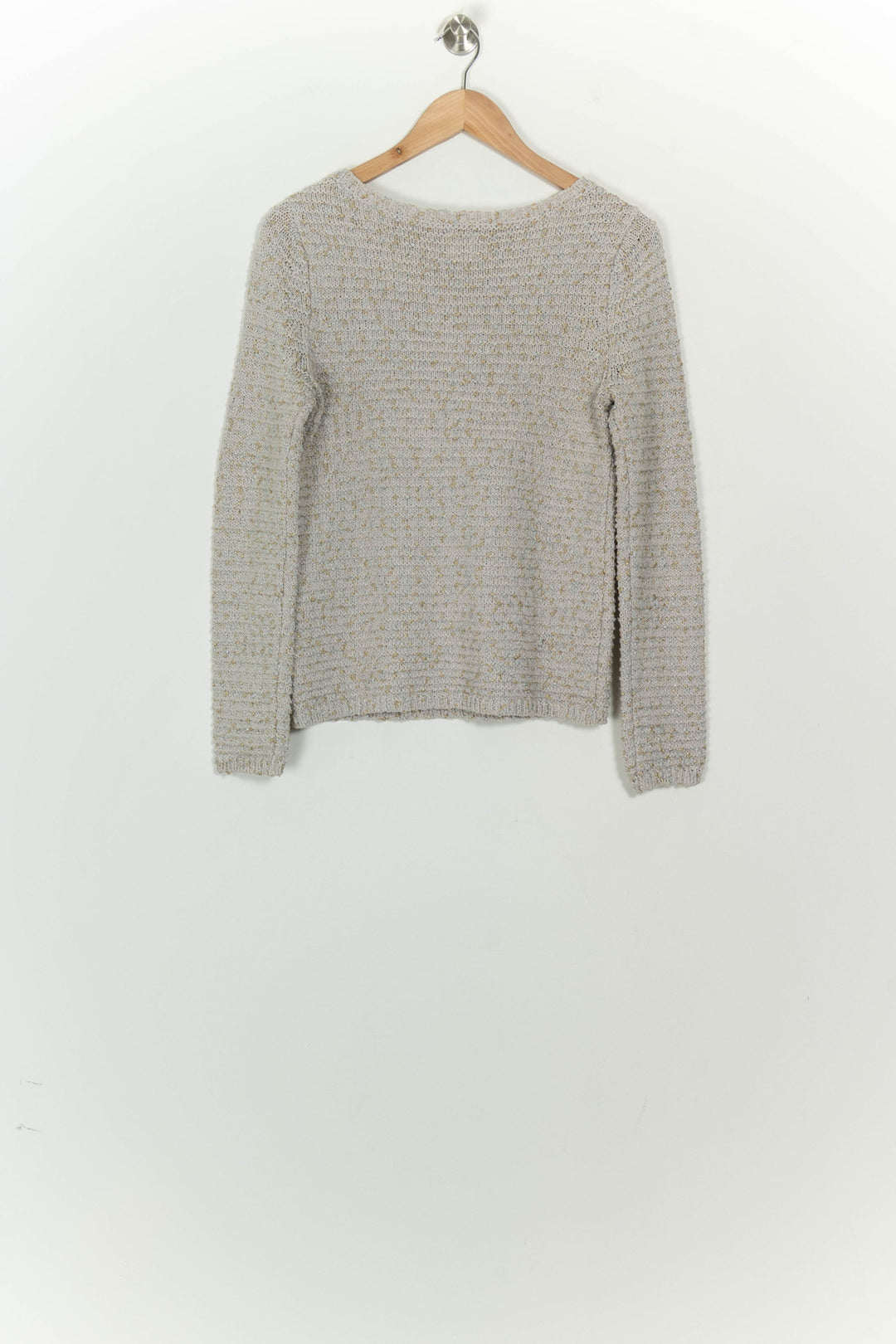 Pull Beige et Gris - Taille S/36 de la marque Des petits hauts | PARAD125811 - Vendu par Paradigme - Image 5