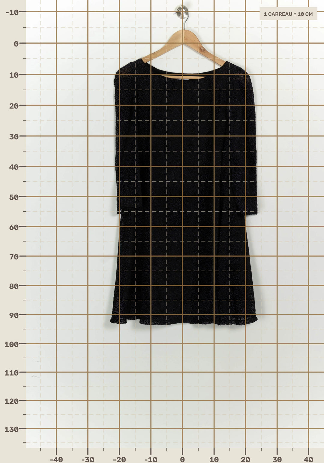 Robe Midi Violette - Taille S/36 de la marque Claudie Pierlot | PARAD125814 - Vendu par Paradigme - Image 4