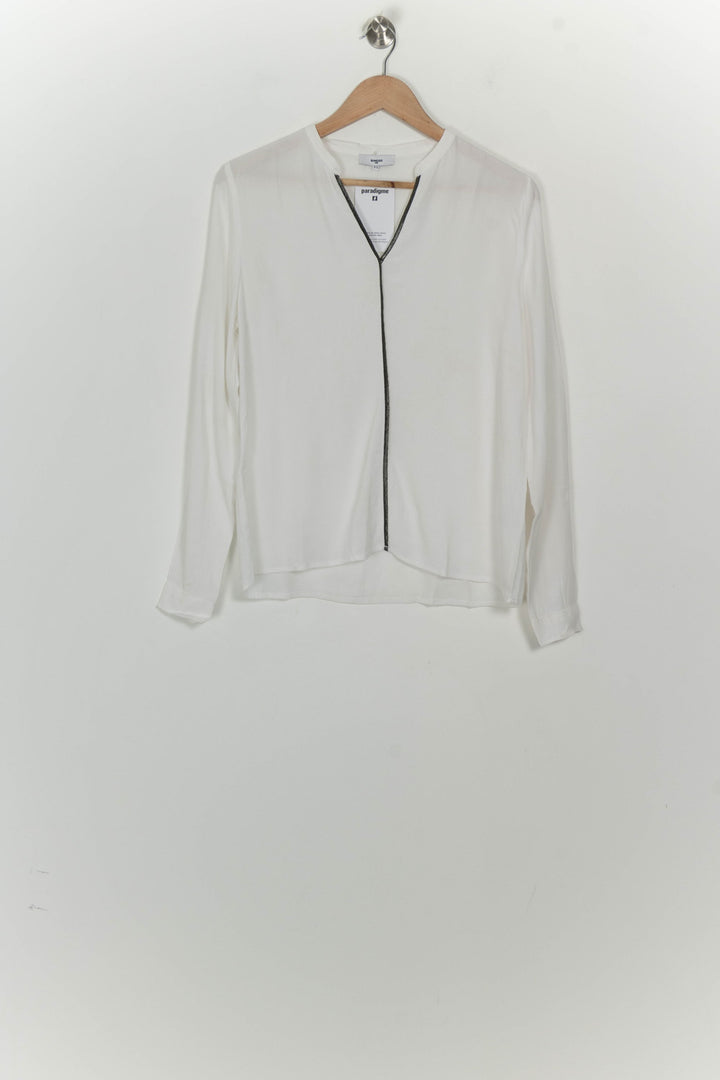 Blouse Blanche - Taille S/36 de la marque Suncoo | PARAD125816 - Vendu par Paradigme - Image 2