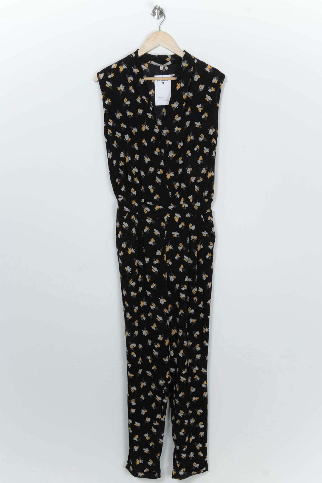 Combinaison Sans Manches Noire et Jaune - Taille M/38 de la marque La Fée Maraboutée | PARAD125824 - Vendu par Paradigme - Image 2