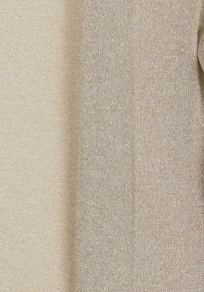 Gilet Long Doré - Taille S/36 de la marque La Fée Maraboutée | PARAD125829 - Vendu par Paradigme - Image 3