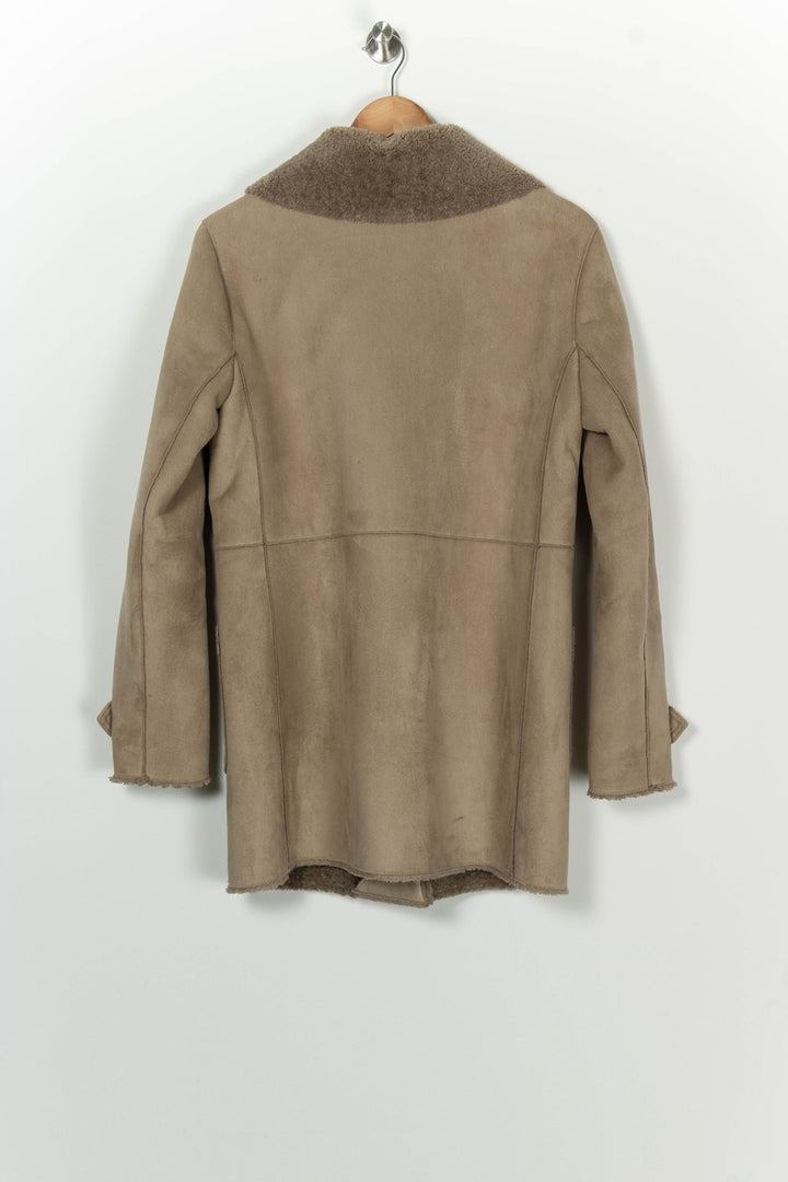 Manteau Beige - Taille L/40 de la marque Caroll | PARAD125831 - Vendu par Paradigme - Image 5