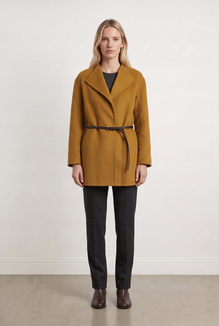 Manteau Ceinturé Marron - Taille XS/34 de la marque ba&amp;sh | PARAD125832 - Vendu par Paradigme - Image 1
