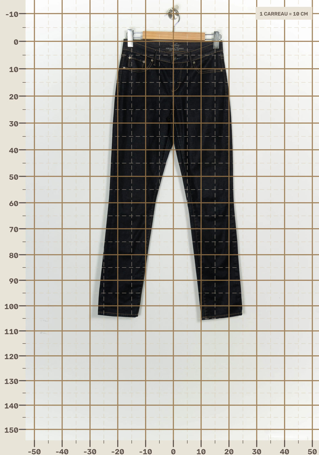 Jean Bleu Foncé - Taille M/38 de la marque Levi&