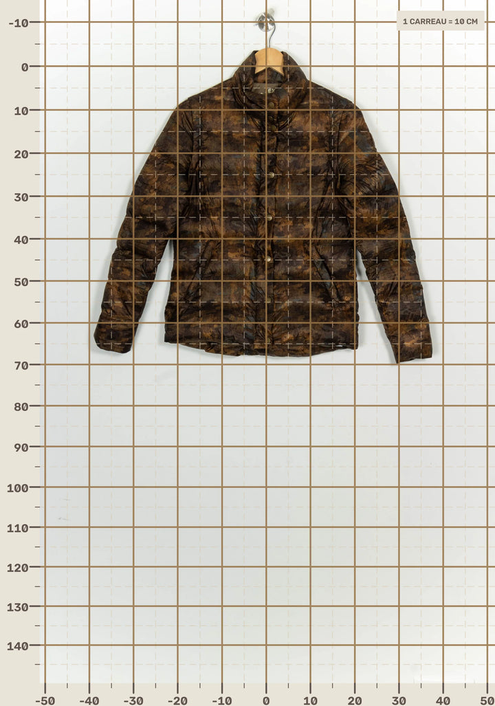 Parka Marron et Noir - Taille XS/34 de la marque Sud express | PARAD125846 - Vendu par Paradigme - Image 4