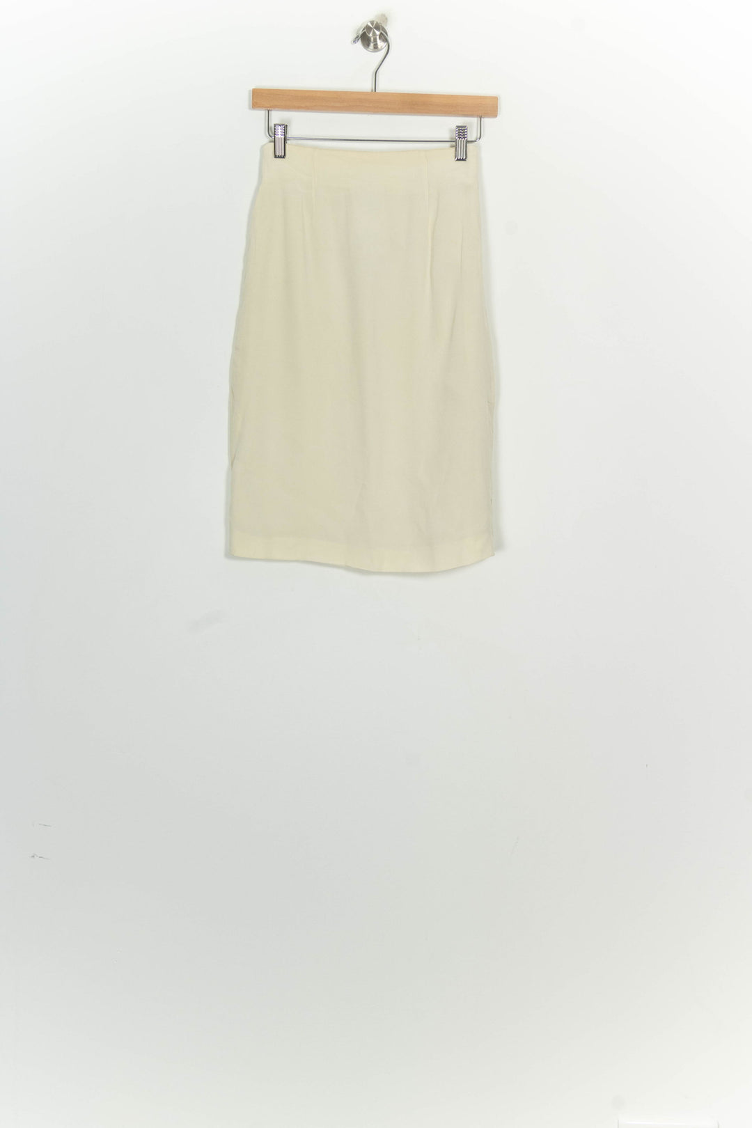 Jupe Midi Beige - Taille XS/34 de la marque Max Mara | PARAD125847 - Vendu par Paradigme - Image 5
