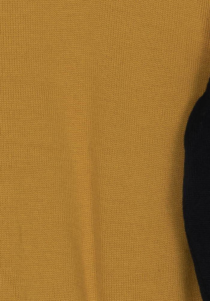 Pull Moutarde et Noir - Taille L/40 de la marque Saint James | PARAD125852 - Vendu par Paradigme - Image 3