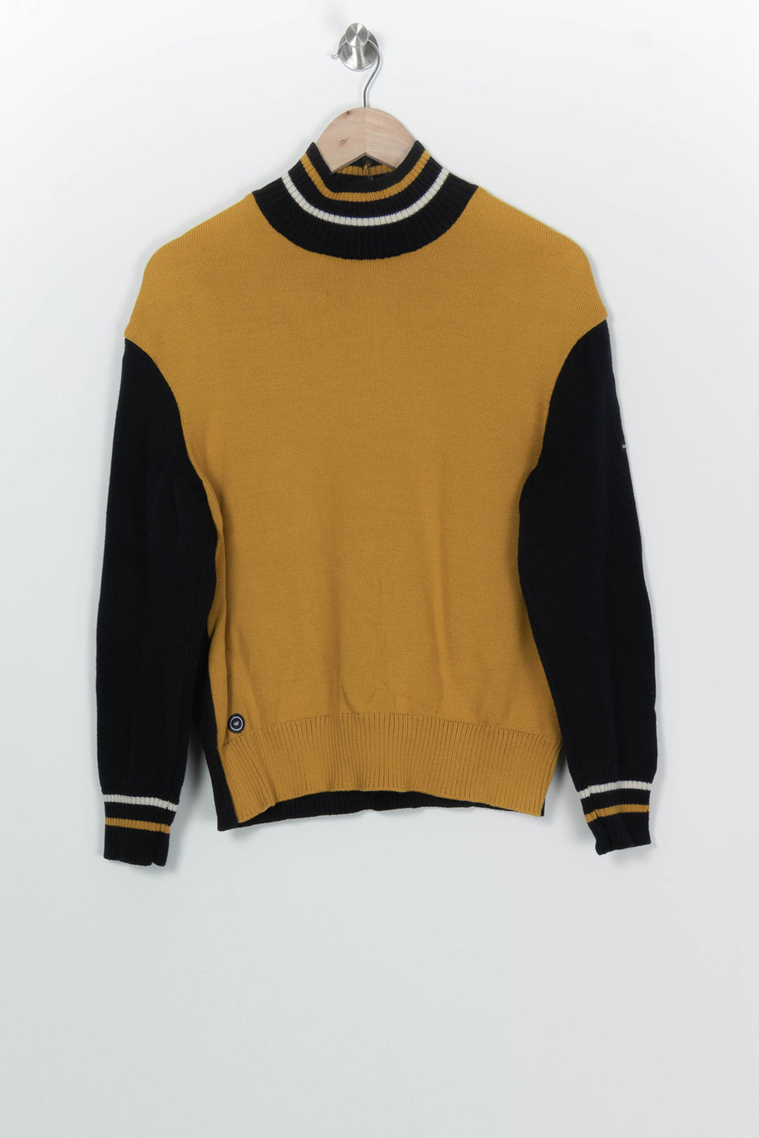 Pull Moutarde et Noir - Taille L/40 de la marque Saint James | PARAD125852 - Vendu par Paradigme - Image 2