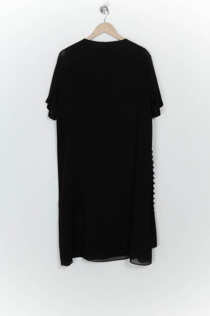 Robe Midi Noire - Taille XL/42 de la marque Marina Rinaldi | PARAD125859 - Vendu par Paradigme - Image 5