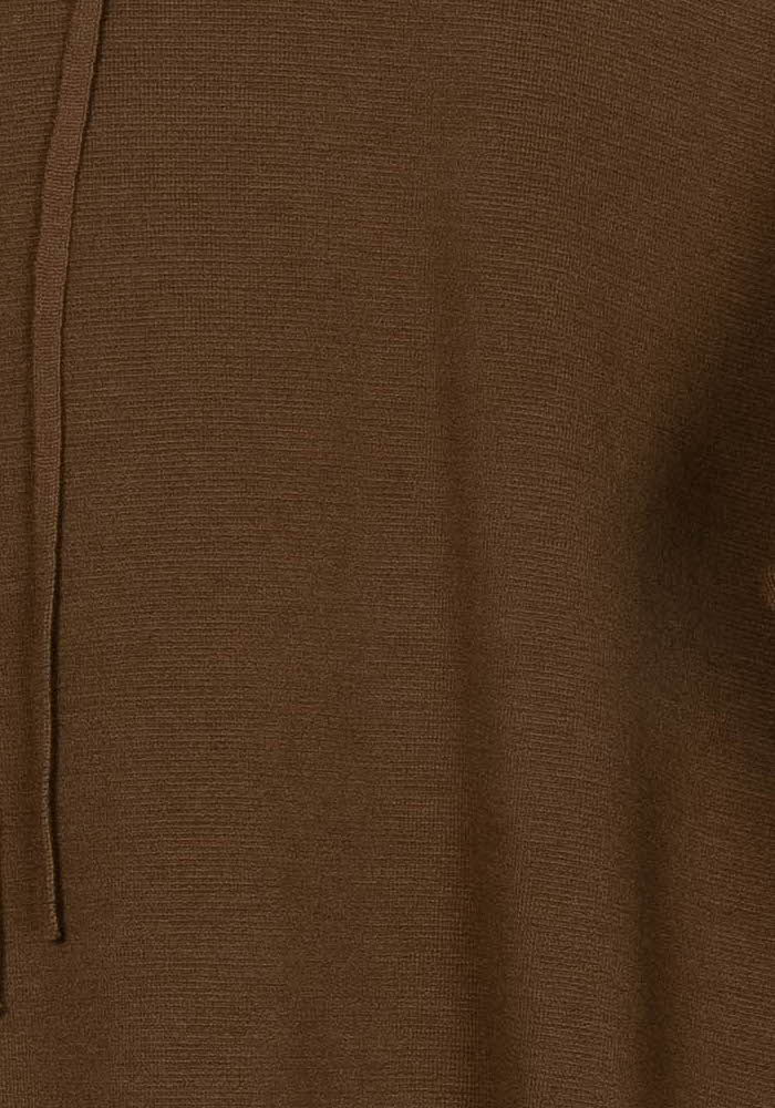 Robe Midi À Capuche Marron - Taille XXL/44 de la marque Max Mara | PARAD125861 - Vendu par Paradigme - Image 3