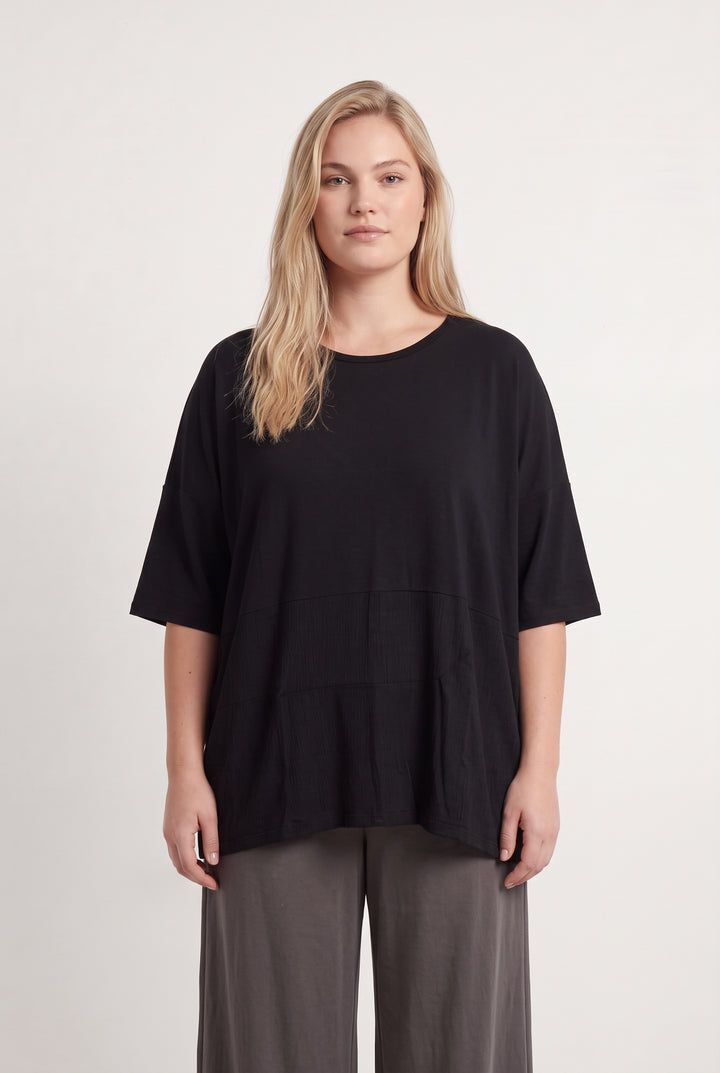 Tunique Noire - Taille XXL/44 de la marque Marina Rinaldi | PARAD125864 - Vendu par Paradigme - Image 1