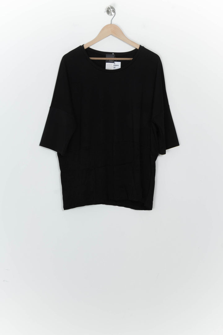 Tunique Noire - Taille XXL/44 de la marque Marina Rinaldi | PARAD125864 - Vendu par Paradigme - Image 2