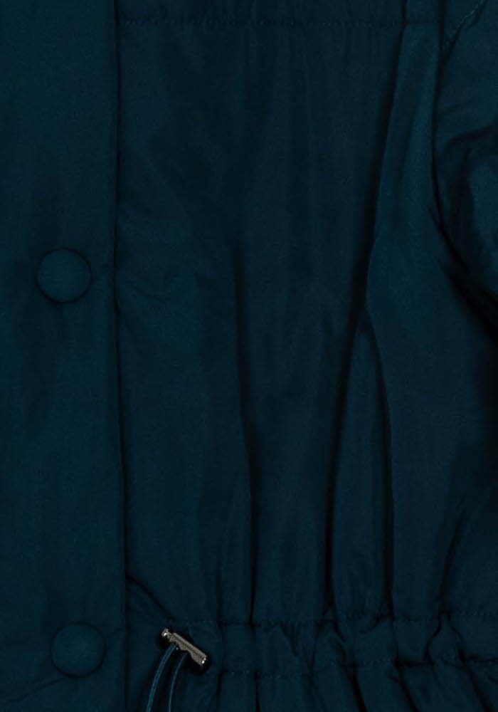 Parka Longue Verte Foncée - Taille S/36 de la marque La Fée Maraboutée | PARAD125867 - Vendu par Paradigme - Image 3