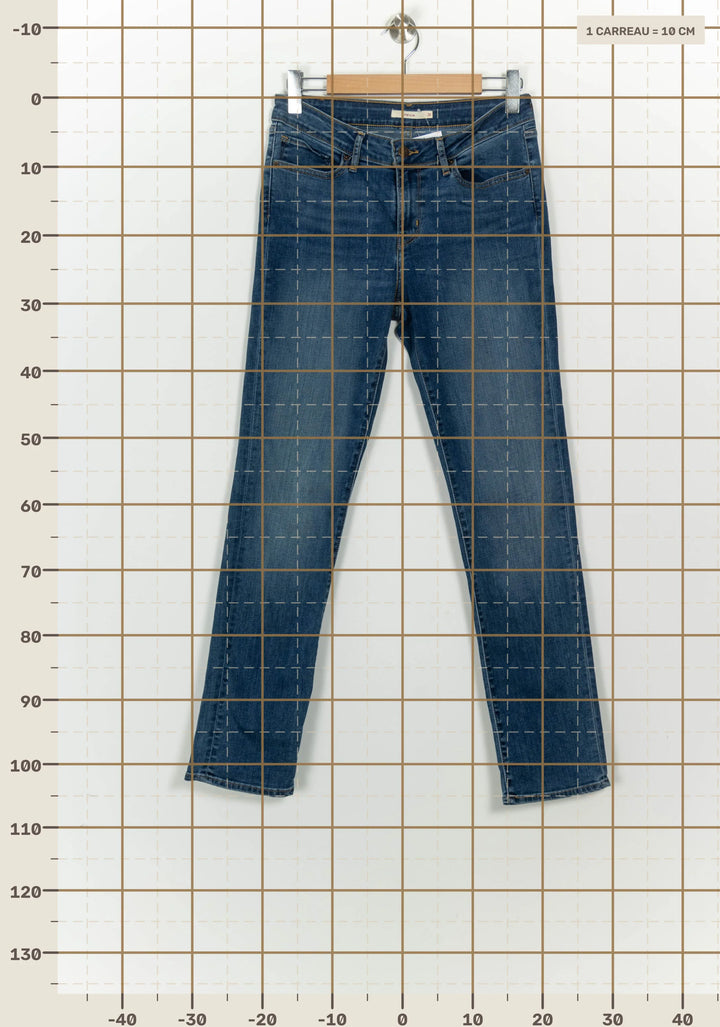 Jean Slim Bleu - Taille L/40 de la marque Levi&