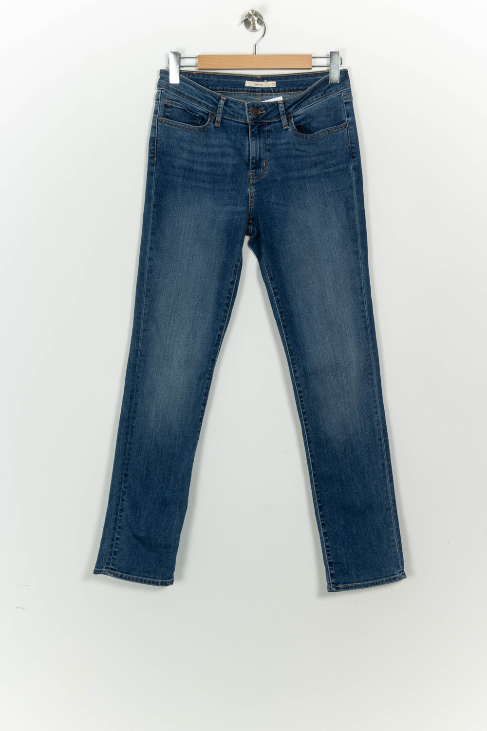 Jean Slim Bleu - Taille L/40 de la marque Levi's | PARAD125870 - Vendu par Paradigme - Image 2