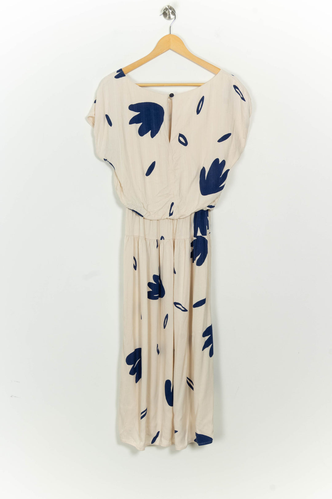 Robe Longue Beige et Bleue - Taille S/36 de la marque Des petits hauts | PARAD125871 - Vendu par Paradigme - Image 5