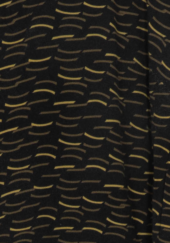 Robe Noire et Dorée - Taille L/40 de la marque La Fée Maraboutée | PARAD125872 - Vendu par Paradigme - Image 3