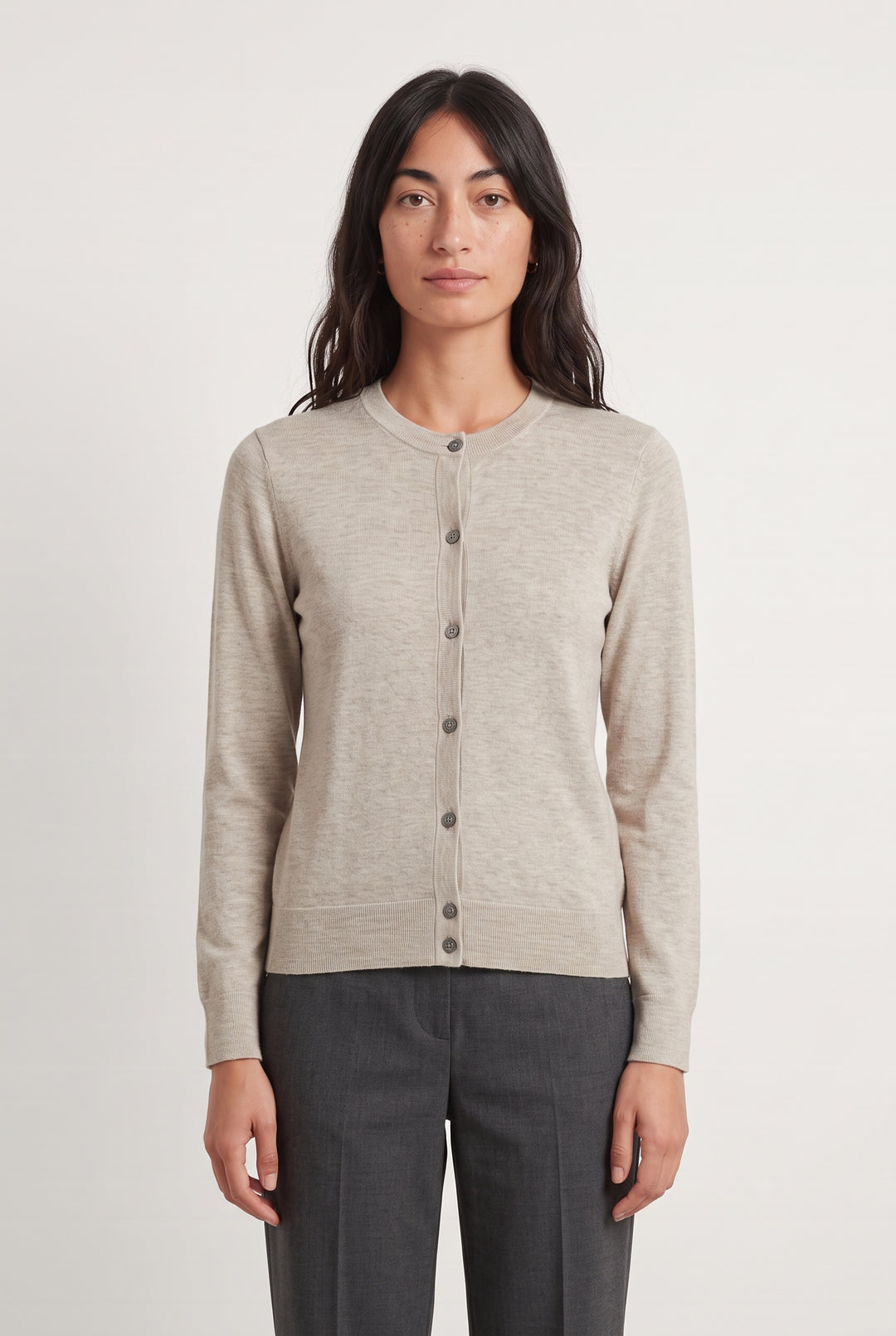 Cardigan Beige - Taille S/36 de la marque Galeries Lafayette | PARAD125873 - Vendu par Paradigme - Image 1