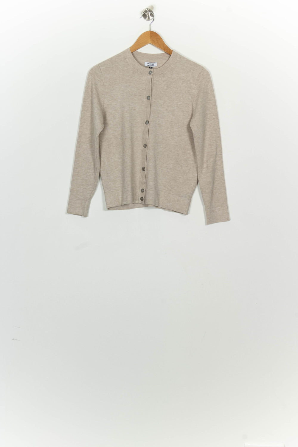 Cardigan Beige - Taille S/36 de la marque Galeries Lafayette | PARAD125873 - Vendu par Paradigme - Image 2