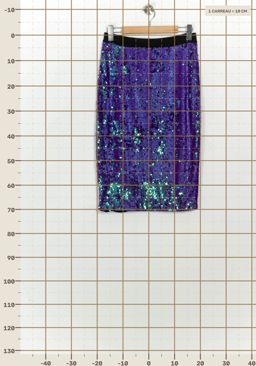 Jupe Midi Violette - Taille L/40 de la marque Essentiel Antwerp | PARAD125874 - Vendu par Paradigme - Image 4