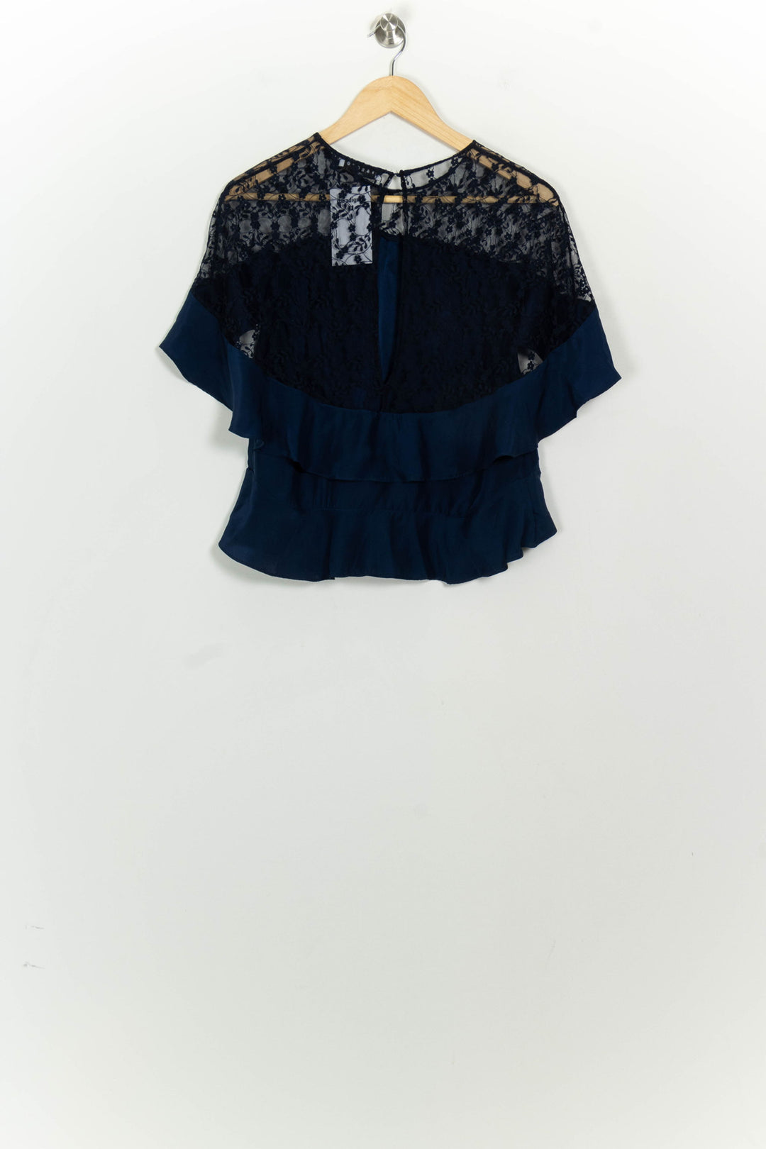 Blouse Bleu Marine et Noire - Taille L/40 de la marque Sandro | PARAD125875 - Vendu par Paradigme - Image 5