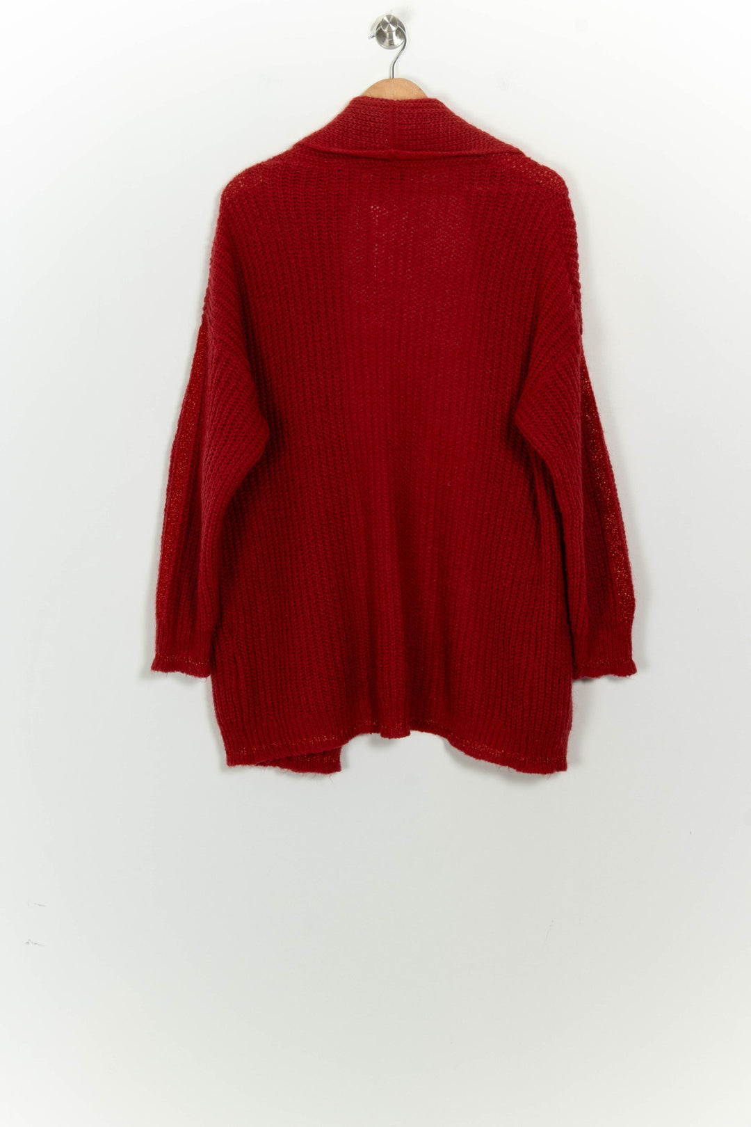 Gilet Long Rouge - Taille M/38 de la marque La Fée Maraboutée | PARAD125877 - Vendu par Paradigme - Image 5