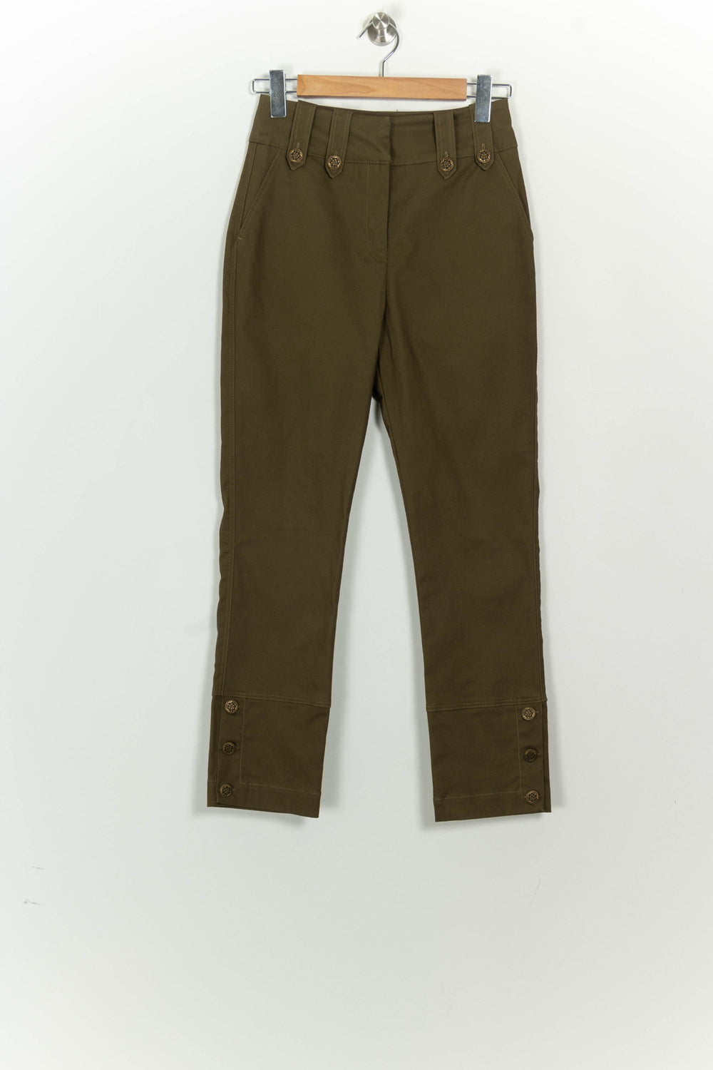 Pantalon Vert - Taille XS/34 de la marque Indies | PARAD125882 - Vendu par Paradigme - Image 2