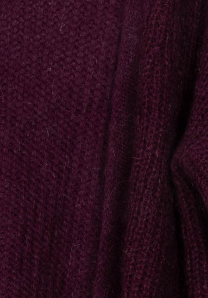 Gilet Violet foncé - Taille L/40 de la marque La Fée Maraboutée | PARAD125884 - Vendu par Paradigme - Image 3