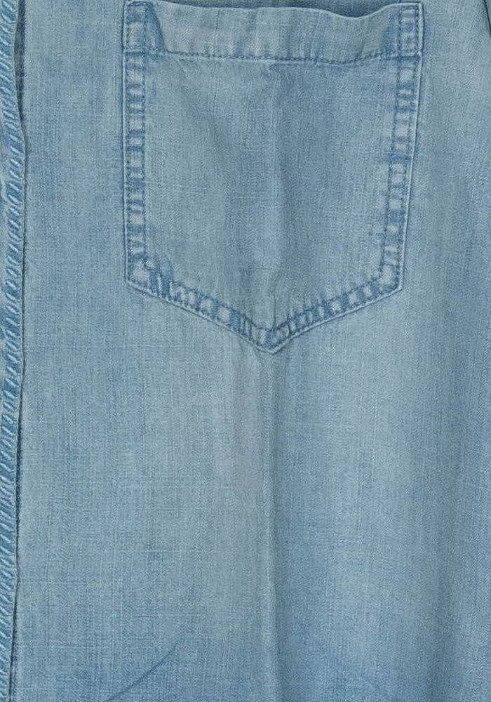 Chemise En Jean Bleu Clair - Taille M/38 de la marque Bérénice | PARAD125982 - Vendu par Paradigme - Image 3