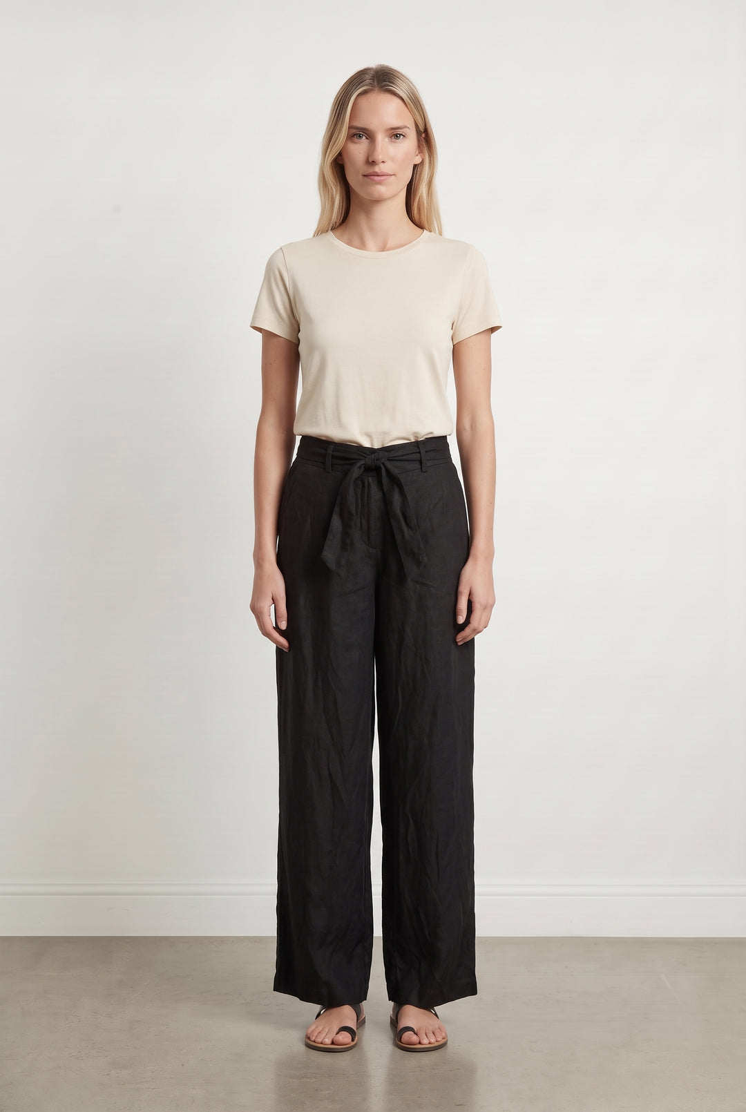 Pantalon Large Noir - Taille M/38 de la marque Diega | PARAD125988 - Vendu par Paradigme - Image 1