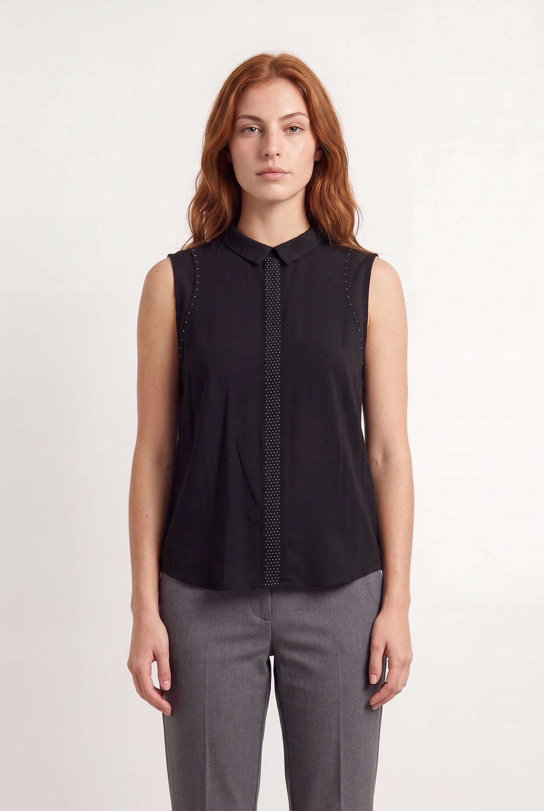 Débardeur Noir - Taille M/38 de la marque IKKS | PARAD125992 - Vendu par Paradigme - Image 1