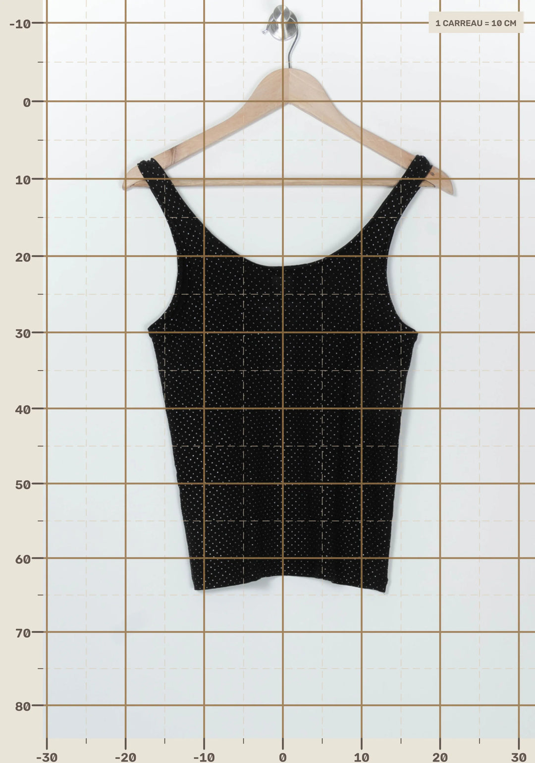Débardeur Noir - Taille S/36 de la marque Des petits hauts | PARAD125994 - Vendu par Paradigme - Image 4