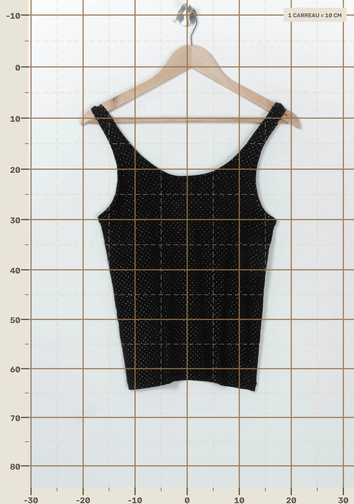 Débardeur Noir - Taille S/36 de la marque Des petits hauts | PARAD125994 - Vendu par Paradigme - Image 4