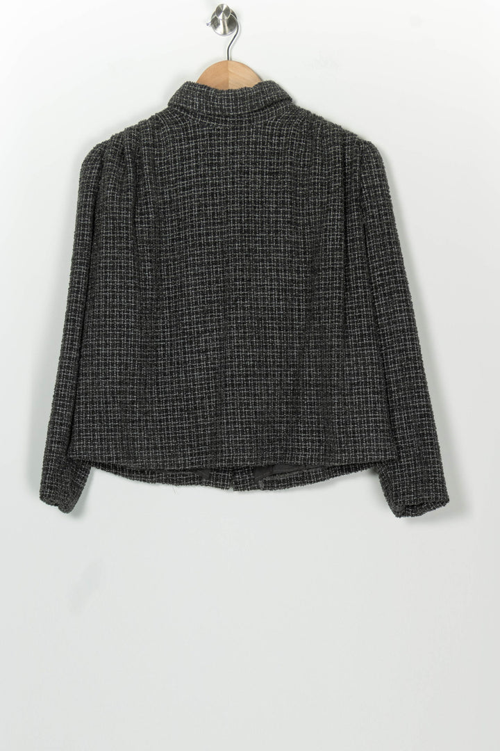Veste Grise et Noire - Taille S/36 de la marque Rosaé Paris | PARAD125999 - Vendu par Paradigme - Image 5