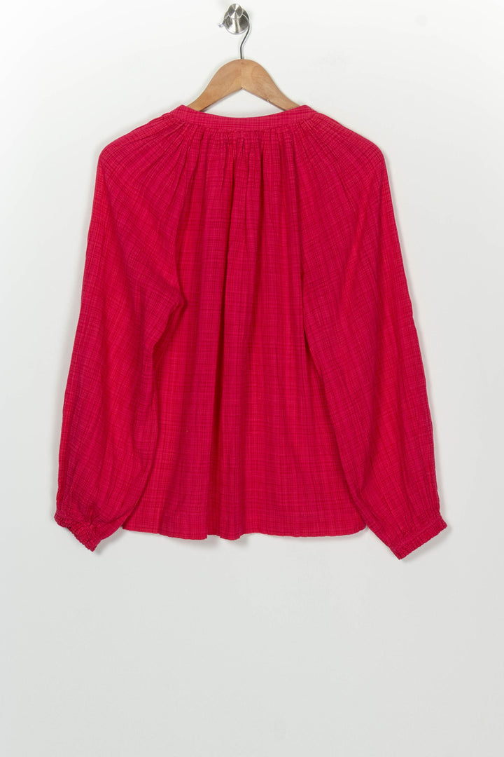 Blouse Rose fuchsia - Taille S/36 de la marque Stella Forest | PARAD126001 - Vendu par Paradigme - Image 5