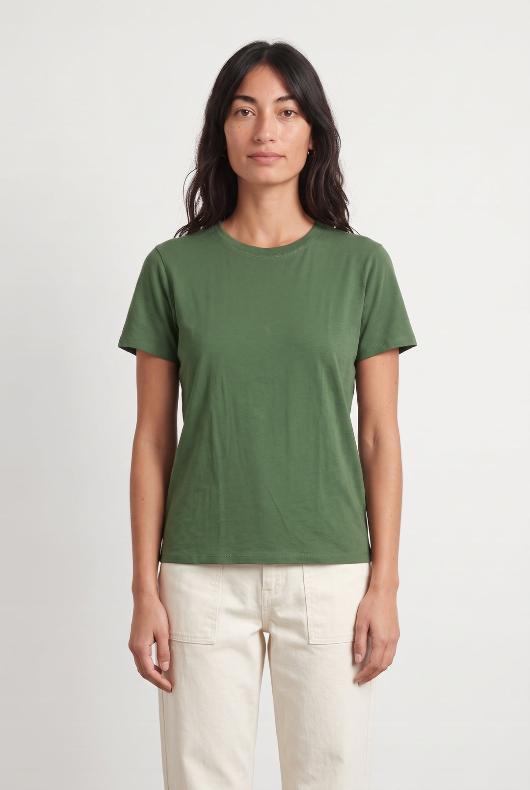 Tee-shirt Vert foncé - Taille S/36 de la marque Sézane | PARAD126003 - Vendu par Paradigme - Image 1