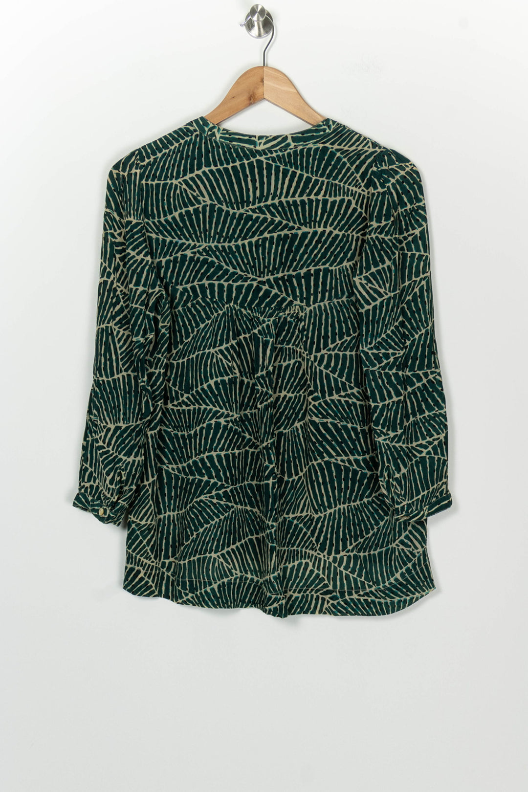 Tunique Verte et Beige - Taille S/36 de la marque Stella Forest | PARAD126005 - Vendu par Paradigme - Image 5