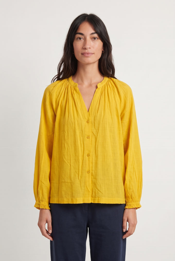 Blouse Jaune - Taille S/36 de la marque Stella Forest | PARAD126008 - Vendu par Paradigme - Image 1