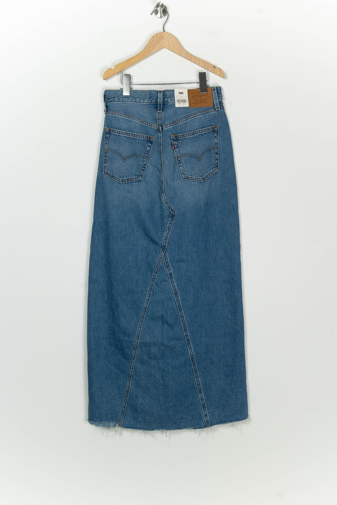 Jupe Midi En Jean Bleue - Taille S/36 de la marque Levi&