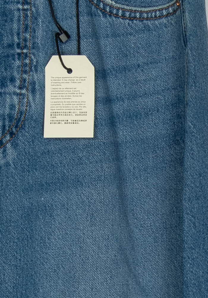 Jupe Midi En Jean Bleue - Taille S/36 de la marque Levi&