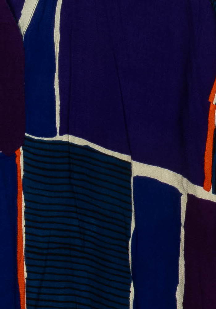 Chemise Bleue et Violette - Taille M/38 de la marque Caroll | PARAD126011 - Vendu par Paradigme - Image 3