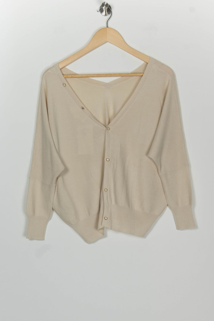 Gilet Beige - Taille XS/34 de la marque ba&amp;sh | PARAD126021 - Vendu par Paradigme - Image 2