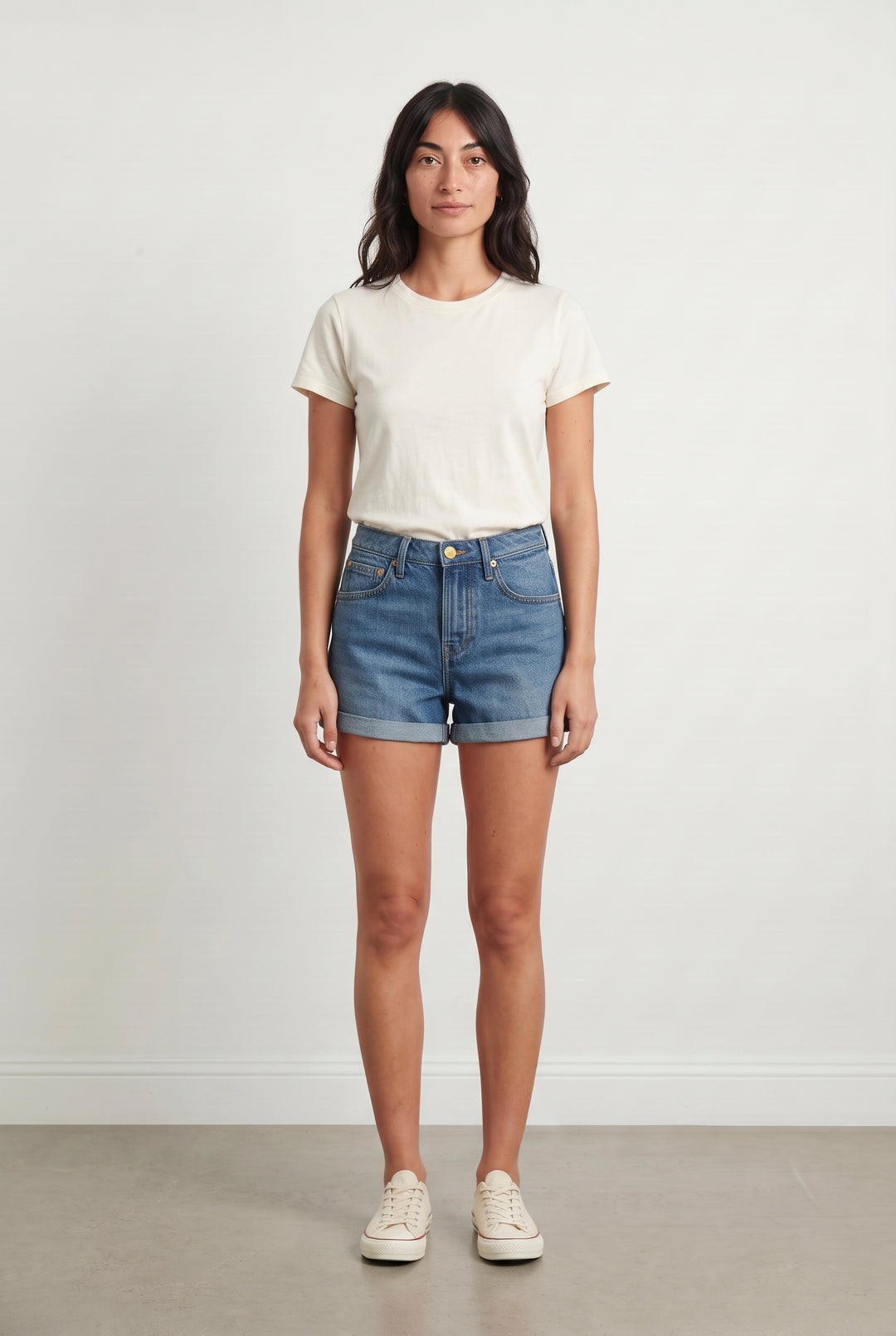 Short En Jean Bleu - Taille XS/34 de la marque Sézane | PARAD126103 - Vendu par Paradigme - Image 1