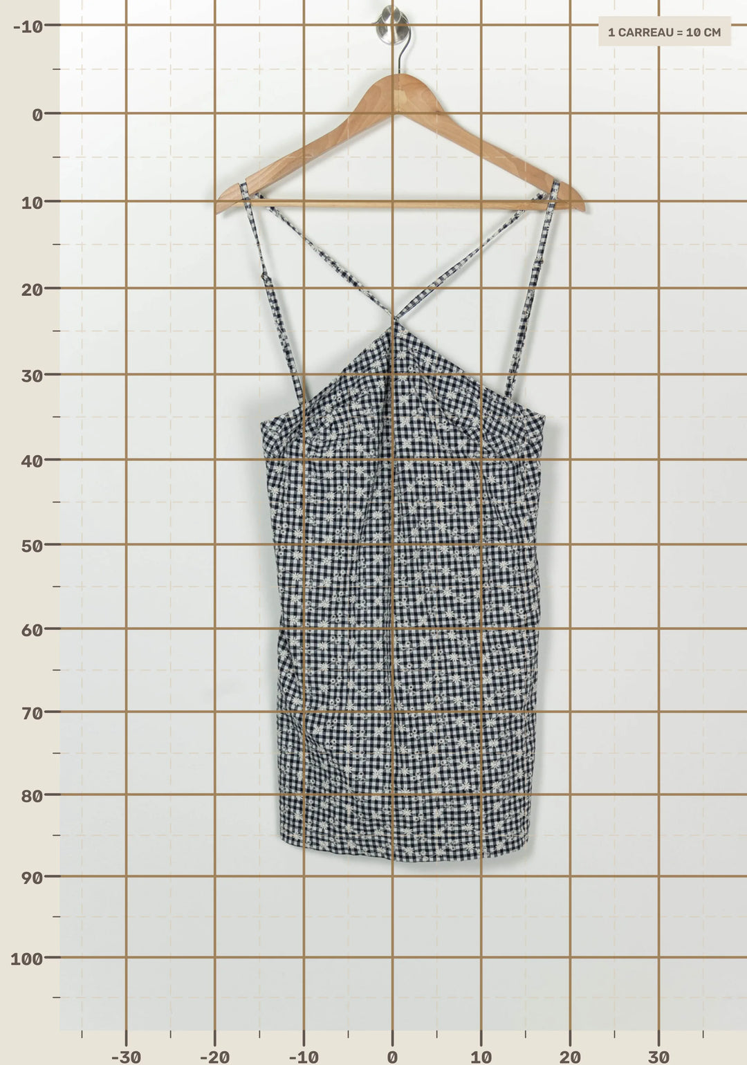 Robe Courte Noire et Blanche - Taille XS/34 de la marque SAAJ | PARAD126105 - Vendu par Paradigme - Image 4