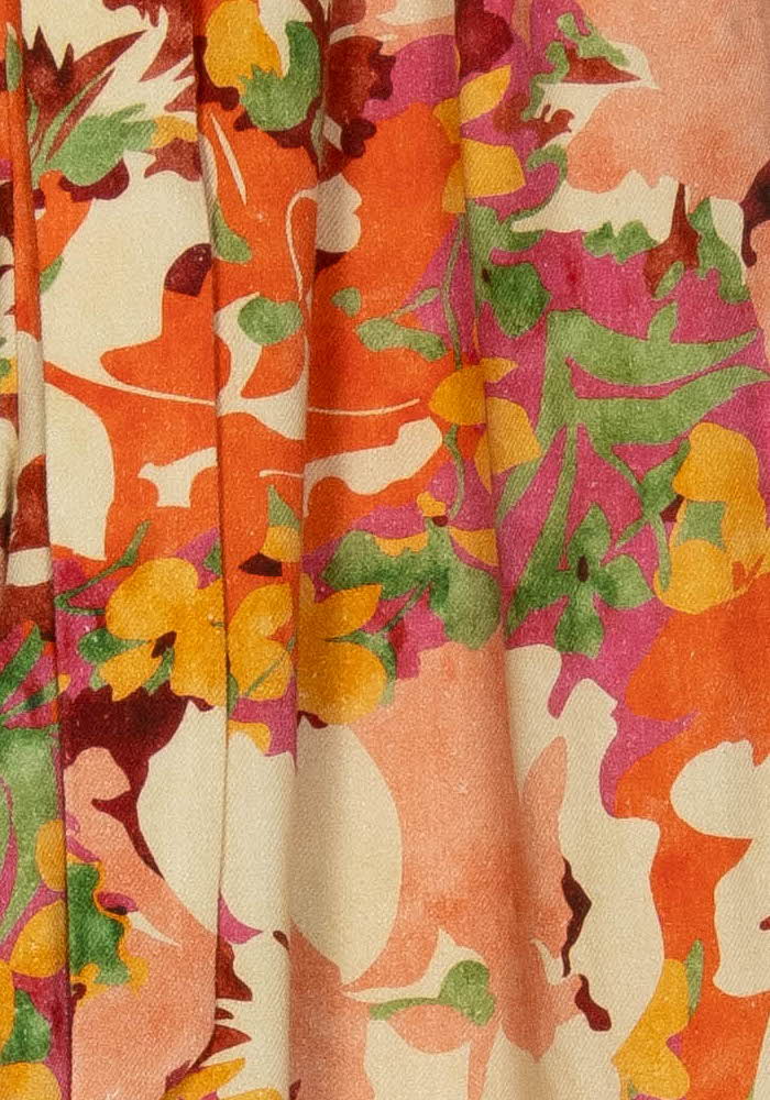Pantalon Orange et Beige - Taille S/36 de la marque Maison Stella &amp; Suzie | PARAD126107 - Vendu par Paradigme - Image 3