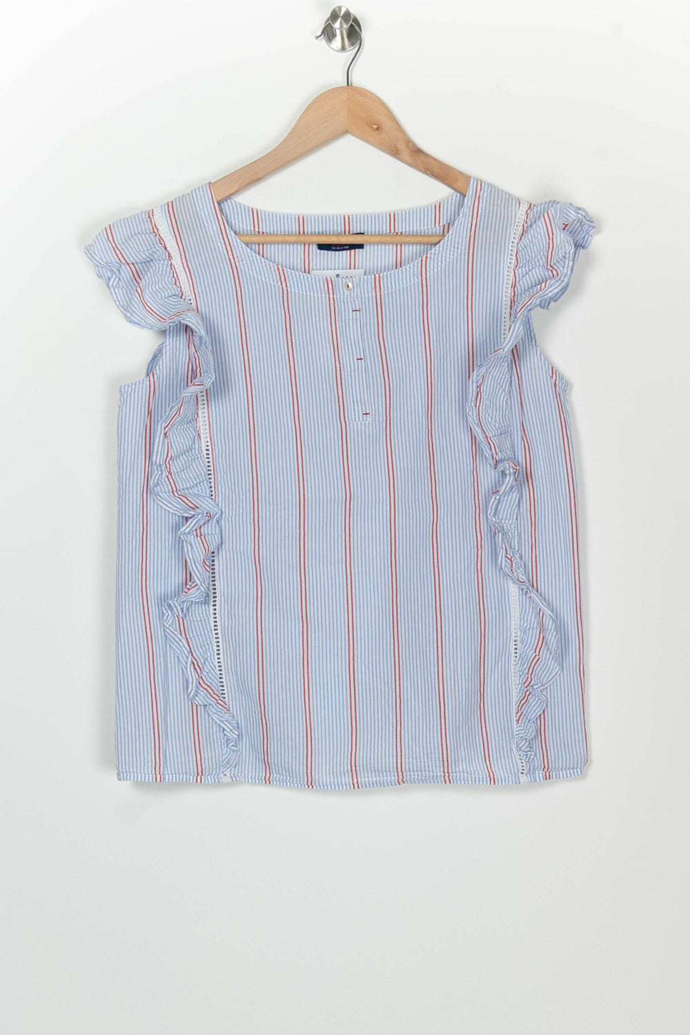 Blouse Bleue et Rouge - Taille XL/42 de la marque Saint James | PARAD126112 - Vendu par Paradigme - Image 2