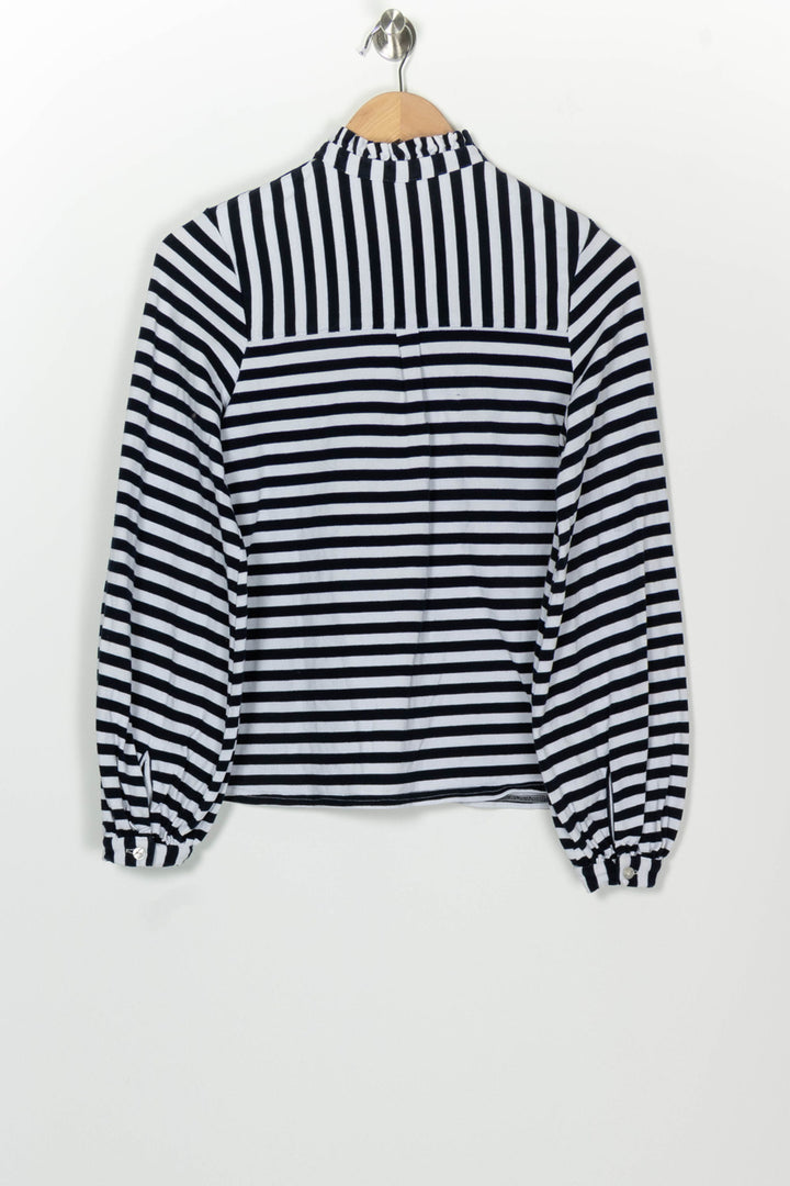 Blouse Noire et Blanche - Taille XS/34 de la marque SAAJ | PARAD126117 - Vendu par Paradigme - Image 5