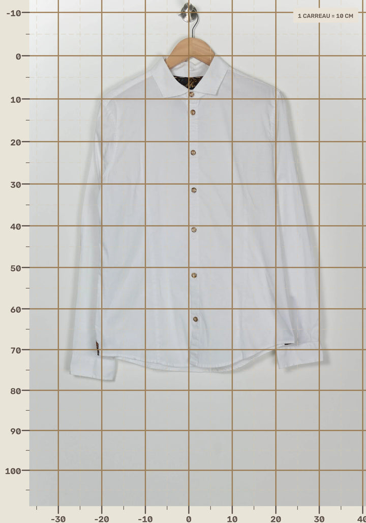 Chemise Blanche - Taille XL/42 de la marque Imperial | PARAD126118 - Vendu par Paradigme - Image 4