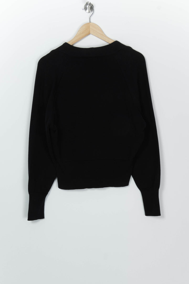 Cardigan Noir - Taille M/38 de la marque La Française | PARAD126124 - Vendu par Paradigme - Image 5